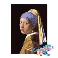 Paint by Numbers Kit – Girl with a Pearl Earring, Johannes Vermeer