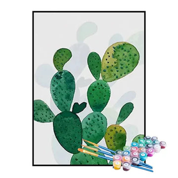 Paint by Numbers Kit – Cacti
