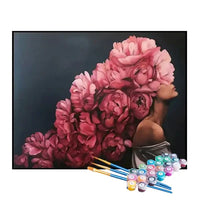 Paint by Numbers Kit – Woman in Bloom