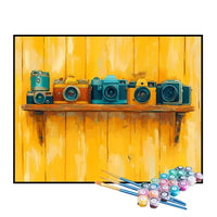 Paint by Numbers Kit – Camera Collection