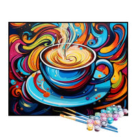 Paint by Numbers Kit – The Magical Flavors of Coffee