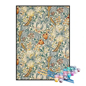 Paint by Numbers Kit – Botanical Tapestry