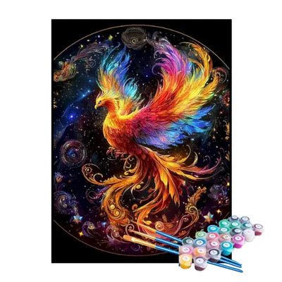 Paint by Numbers Kit – Rising Phoenix