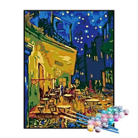 Paint by Numbers Kit – Café Terrace at Night, Van Gogh