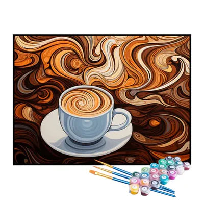Paint by Numbers Kit – The Flavors of Coffee