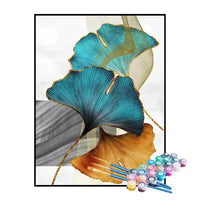 Paint by Numbers Kit – Abstract Flowers
