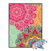 Paint by Numbers Kit – Dancing Mandalas