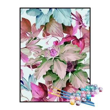 Paint by Numbers Kit – Vibrant Flowers