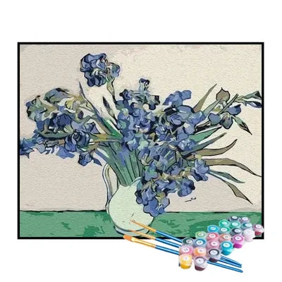 Paint by Numbers Kit – Irises, Van Gogh