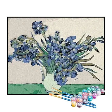 Paint by Numbers Kit – Irises, Van Gogh