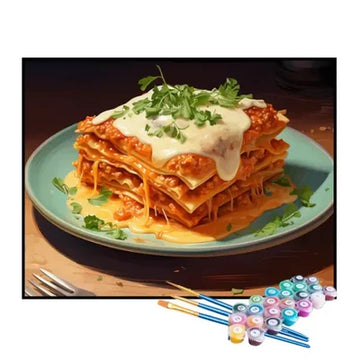 Paint by Numbers Kit – Lasagna Dreams