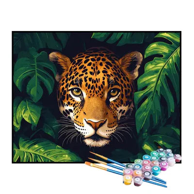 Paint by Numbers Kit – Jungle Jaguar