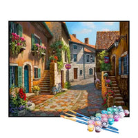 Paint by Numbers Kit – Charming Village