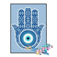 Paint by Numbers Kit – Hamsa Hand