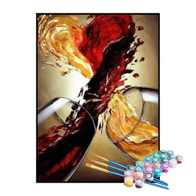 Paint by Numbers Kit – The Dance of Wine