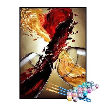 Paint by Numbers Kit – The Dance of Wine