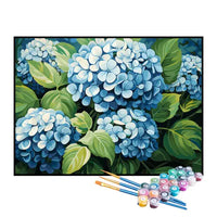 Paint by Numbers Kit – Blooming Blue Orchids