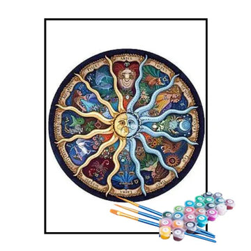Paint by Numbers Kit – Constellations