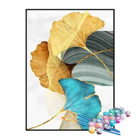 Paint by Numbers Kit – Windblown Leaves