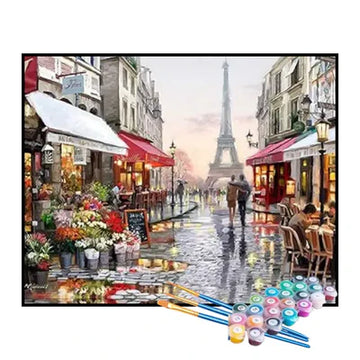 Paint by Numbers Kit – Parisian Romance