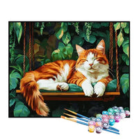 Paint by Numbers Kit – Orange Cat