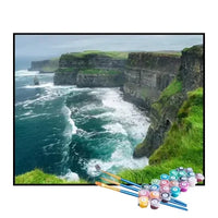 Paint by Numbers Kit – Cliff by the Sea