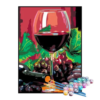 Paint by Numbers Kit – Wine