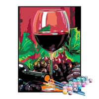 Paint by Numbers Kit – Wine