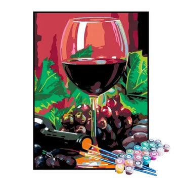 Paint by Numbers Kit – Wine