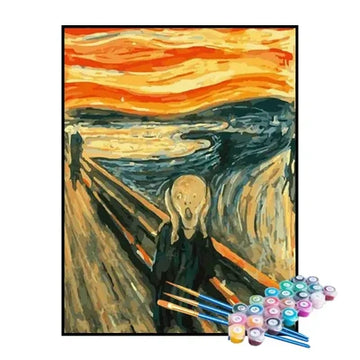 Paint by Numbers Kit – The Scream, Edvard Munch