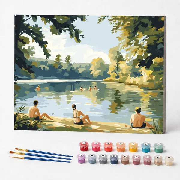 Afternoon by the River - Paint by Numbers Kit
