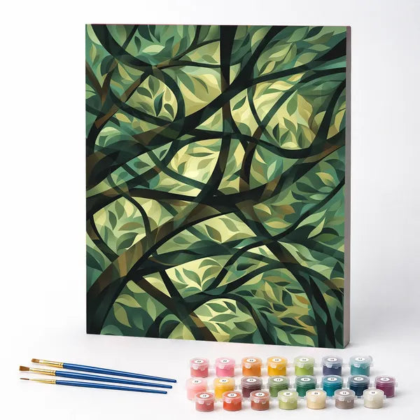 Among Leaves and Branches - Paint by Numbers Kit