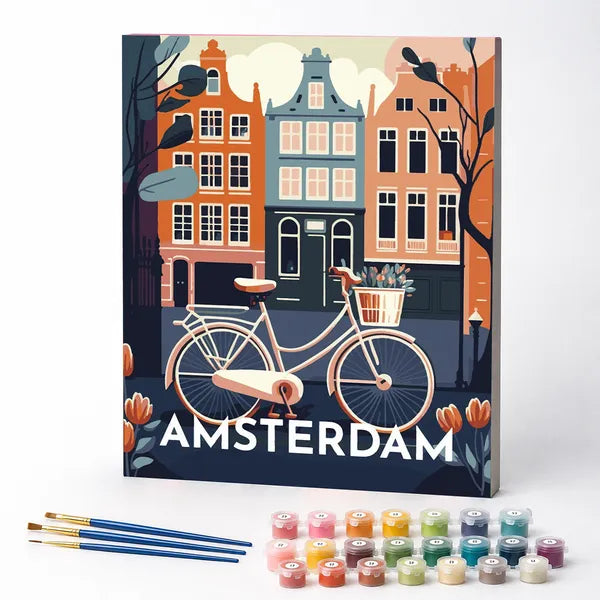 Amsterdam - Paint by Numbers Kit