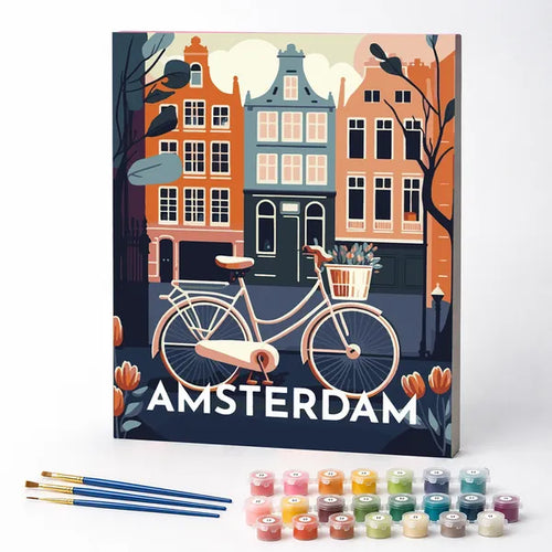 Amsterdam - Paint by Numbers Kit
