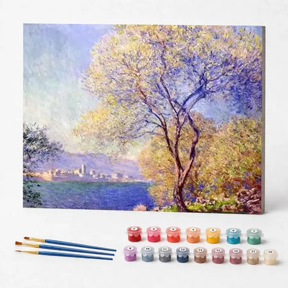 Antibes Seen from La Salis, Claude Monet - Paint by Numbers Kit