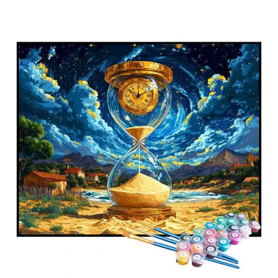 Paint by Numbers Kit – The Hourglass of Life