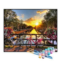 Paint by Numbers Kit – Amsterdam Sunset