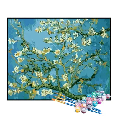 Paint by Numbers Kit – Almond Blossom, Van Gogh
