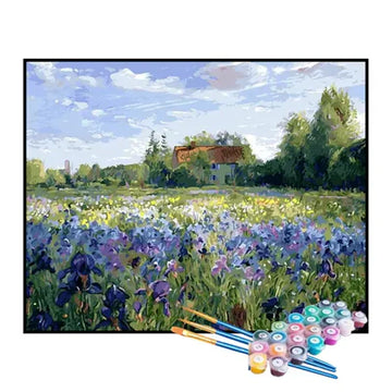 Paint by Numbers Kit – Blooming Meadow
