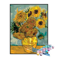 Paint by Numbers Kit – Sunflowers, Van Gogh