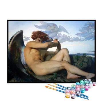 Paint by Numbers Kit – The Fallen Angel, Alexandre Cabanel