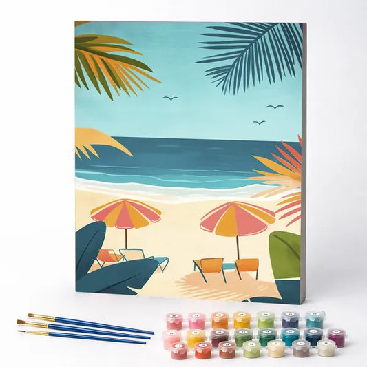 Beach Days - Paint by Numbers Kit