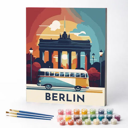 Berlin - Paint by Numbers Kit