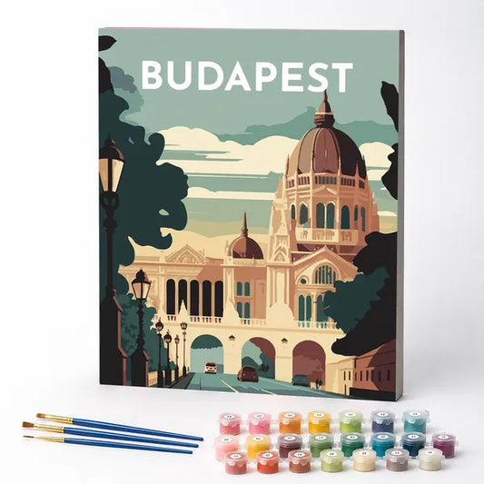 Budapest - Paint by Numbers Kit