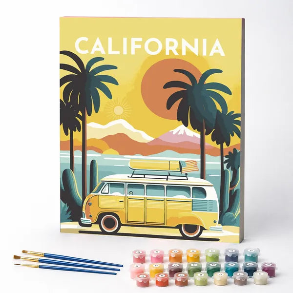 California - Paint by Numbers Kit