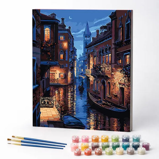 Venetian Canals - Paint by Numbers Kit