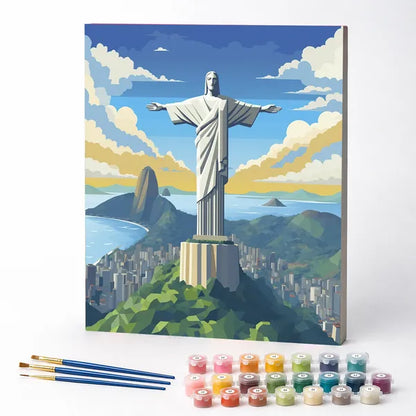 Christ the Redeemer - Paint by Numbers Kit