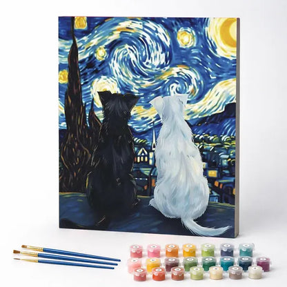 Companions of the Night - Paint by Numbers Kit
