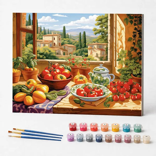 Country Harvest - Paint by Numbers Kit