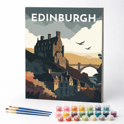 Edinburgh - Paint by Numbers Kit
